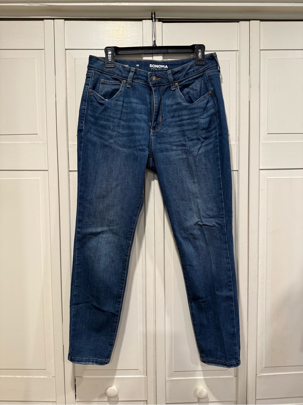 Sonoma curvy skinny jeans size 8S EUC